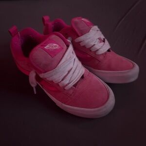 Vans Kids Sneakers in Pink and White